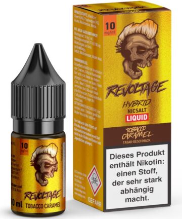 Revoltage - Hybrid Nikotinsalz Liquid - Tobacco Caramel