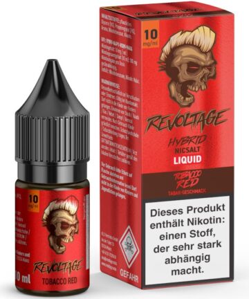 Revoltage - Hybrid Nikotinsalz Liquid - Tobacco Red
