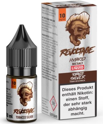 Revoltage - Hybrid Nikotinsalz Liquid - Tobacco Silver