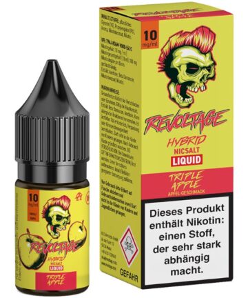 Revoltage - Hybrid Nikotinsalz Liquid - Tripple Apple