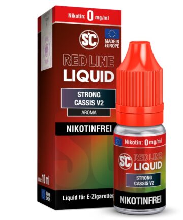 SC - Red Line - Strong Cassis V2 - Nikotinsalz Liquid