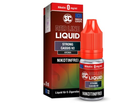 SC - Red Line - Strong Cassis V2 - Nikotinsalz Liquid
