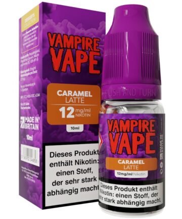 Vampire Vape - Dessert Collection - E-Zigaretten Liquid - Caramel Latte