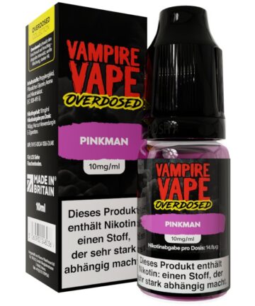 Vampire Vape - Overdosed - Nikotinsalz Liquid - Pinkman