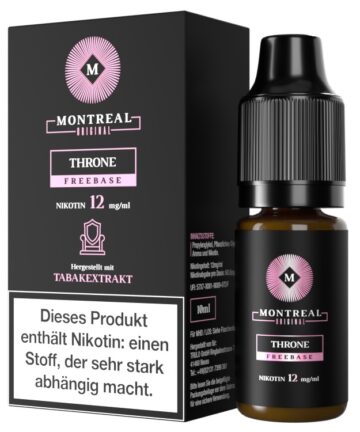 Montreal Original - E-Zigaretten Liquid - Throne