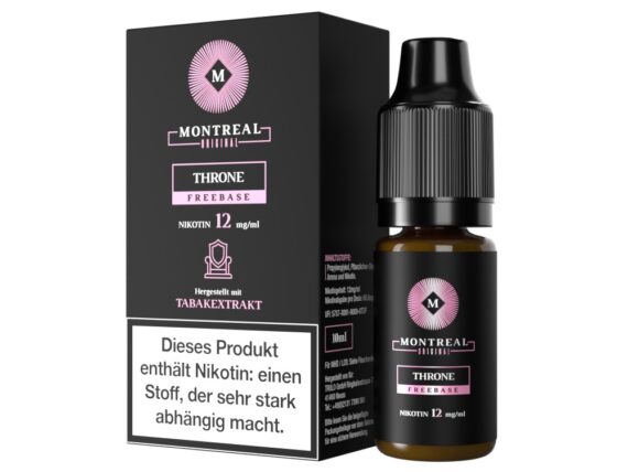 Montreal Original - E-Zigaretten Liquid - Throne