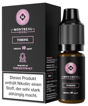 Montreal Original - Nikotinsalz Liquid - Throne