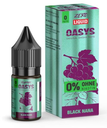 Revoltage OASYS - Hybrid Nikotinsalz Liquid - Black Nana