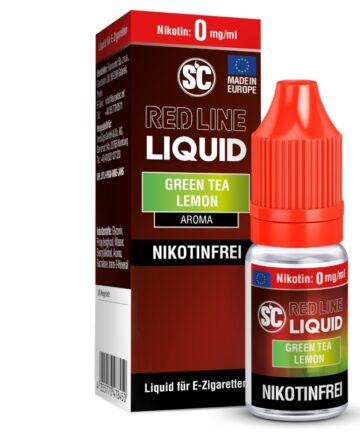 SC - Red Line - Green Tea Lemon - Nikotinsalz Liquid