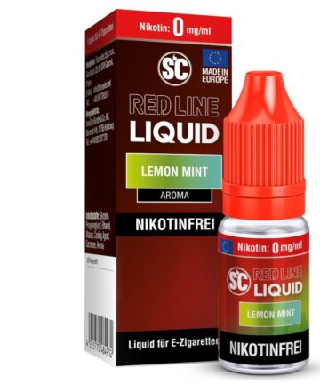 SC - Red Line - Lemon Mint - Nikotinsalz Liquid