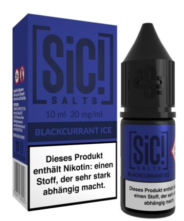 SiC! Salts - Nikotinsalz Liquid - Blackcurrant Ice