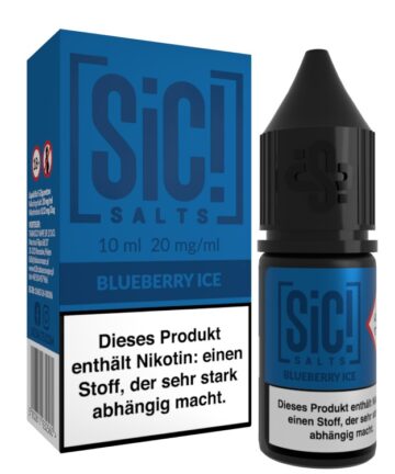 SiC! Salts - Nikotinsalz Liquid - Blueberry Ice