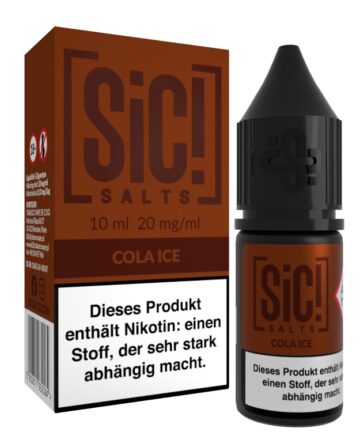 SiC! Salts - Nikotinsalz Liquid - Cola Ice