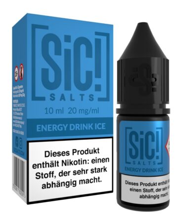 SiC! Salts - Nikotinsalz Liquid - Energy Drink Ice