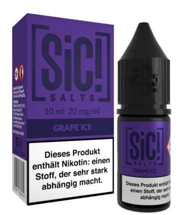 SiC! Salts - Nikotinsalz Liquid - Grape Ice