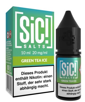 SiC! Salts - Nikotinsalz Liquid - Green Tea Ice
