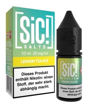 SiC! Salts - Nikotinsalz Liquid - Lemon Tea Ice
