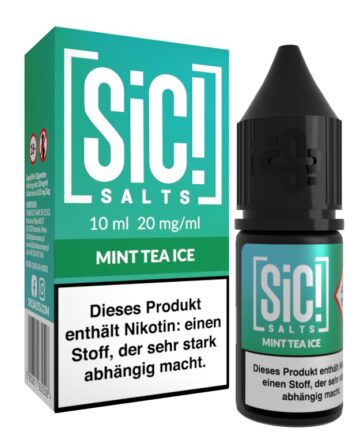 SiC! Salts - Nikotinsalz Liquid - Mint Tea Ice