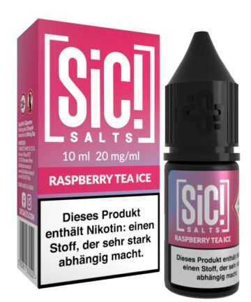 SiC! Salts - Nikotinsalz Liquid - Raspberry Tea Ice