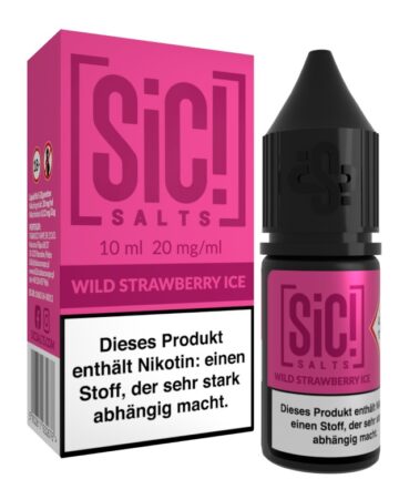 SiC! Salts - Nikotinsalz Liquid - Wild Strawberry Ice