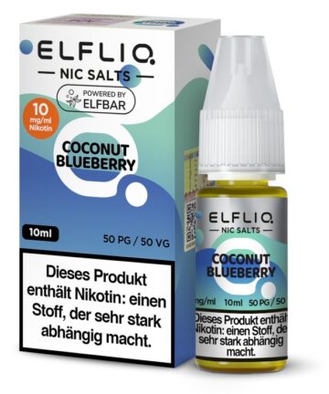 ELFLIQ - Coconut Blueberry - Nikotinsalz Liquid