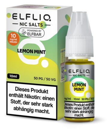 ELFLIQ - Lemon Mint - Nikotinsalz Liquid