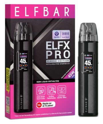 Elfbar - Elfx Pro E-Zigaretten Set
