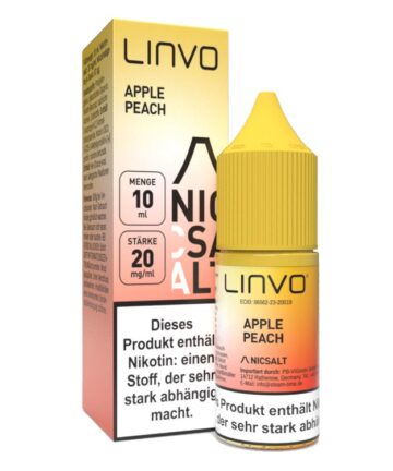 Linvo - Nikotinsalz Liquid - Apple Peach