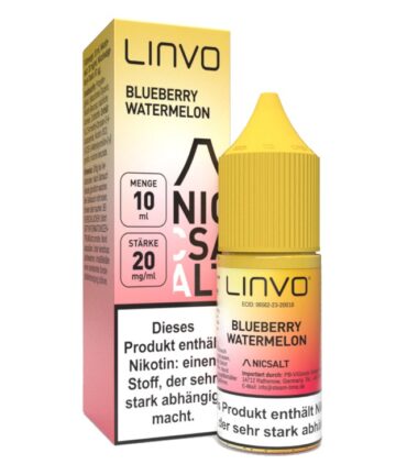 Linvo - Nikotinsalz Liquid - Blueberry Watermelon