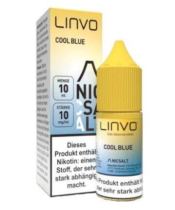 Linvo - Nikotinsalz Liquid - Cool Blue