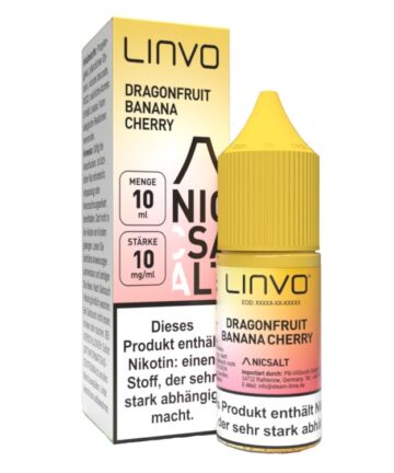 Linvo - Nikotinsalz Liquid - Dragonfruit Banana Cherry