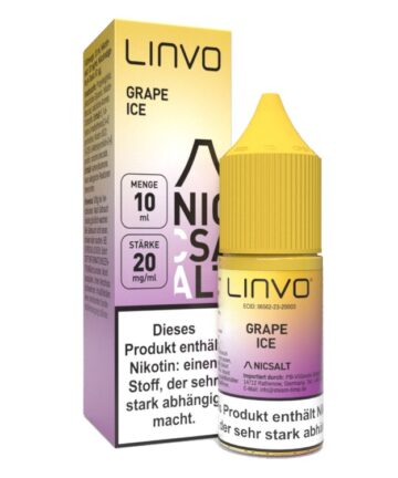 Linvo - Nikotinsalz Liquid - Grape Ice