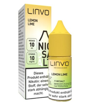 Linvo - Nikotinsalz Liquid - Lemon Lime