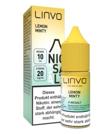 Linvo - Nikotinsalz Liquid - Lemon Minty