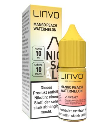 Linvo - Nikotinsalz Liquid - Mango Peach Watermelon