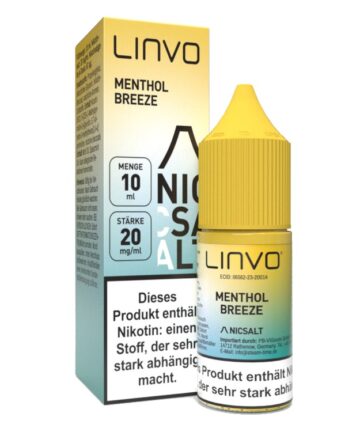Linvo - Nikotinsalz Liquid - Menthol Breeze