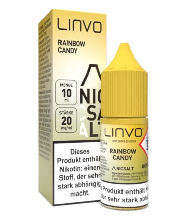 Linvo - Nikotinsalz Liquid - Rainbow Candy