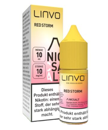 Linvo - Nikotinsalz Liquid - Red Storm