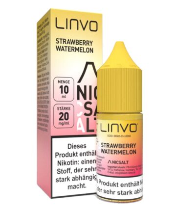 Linvo - Nikotinsalz Liquid - Strawberry Watermelon