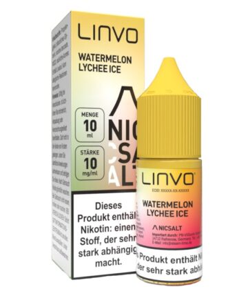 Linvo - Nikotinsalz Liquid - Watermelon Lychee Ice