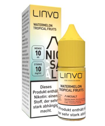 Linvo - Nikotinsalz Liquid - Watermelon Tropical Fruits