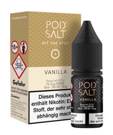Pod Salt - Vanilla - Nikotinsalz Liquid