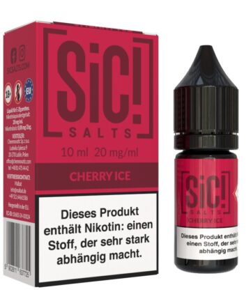 SiC! Salts - Nikotinsalz Liquid - Cherry Ice
