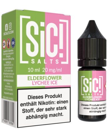 SiC! Salts - Nikotinsalz Liquid - Elderflower Lychee Ice