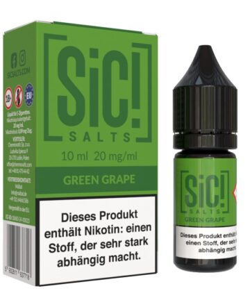 SiC! Salts - Nikotinsalz Liquid - Green Grape