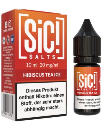 SiC! Salts - Nikotinsalz Liquid - Hibiscus Tea Ice