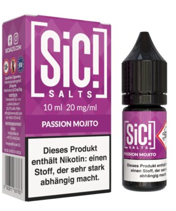 SiC! Salts - Nikotinsalz Liquid - Passion Mojito