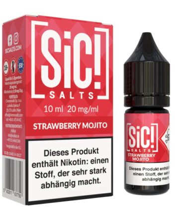 SiC! Salts - Nikotinsalz Liquid - Strawberry Mojito