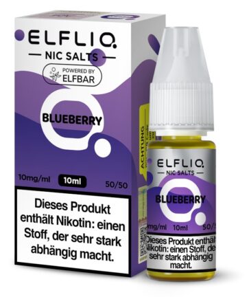 ELFLIQ - Blueberry - Nikotinsalz Liquid