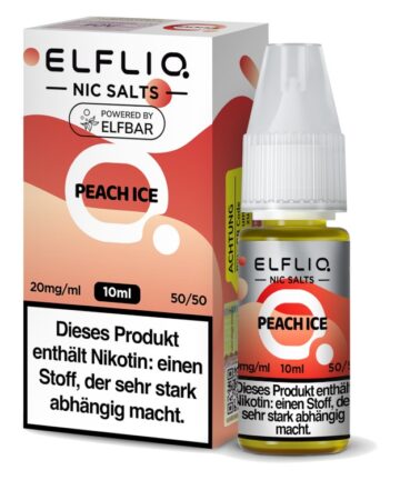 ELFLIQ - Peach Ice - Nikotinsalz Liquid